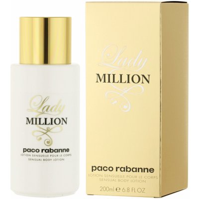 Paco Rabanne Lady Million tělové mléko 200 ml – Sleviste.cz