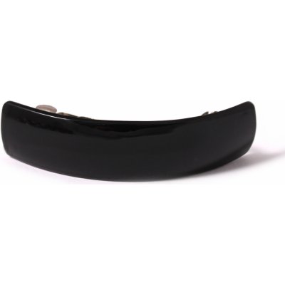 Černá hranatá spona na vlasy – Zboží Dáma