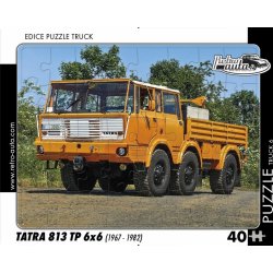 RETRO-AUTA TRUCK č.6 Tatra 813 TP 6x6 1967-1982 40 dílků