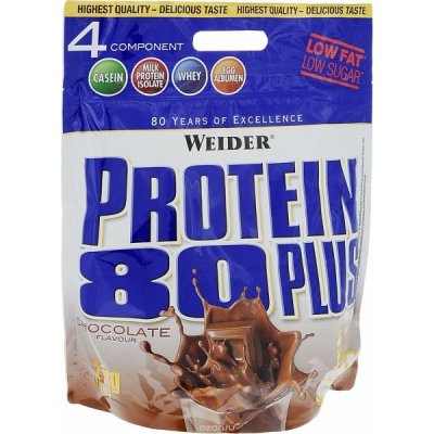 Weider Protein 80 Plus 2000 g Příchuť: vanilka