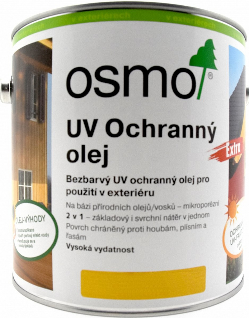 Osmo 420 UV ochranný olej Extra 0,75 l Bezbarvý