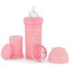 Láhev a nápitka Twistshake kojenecká láhev Anti Colic pink 260ml