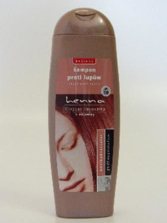 Henna proti lupům s antibakteriálním účinkem s výtažky z Henny a Octopiroxu  šampon na vlasy 225 ml od 127 Kč - Heureka.cz