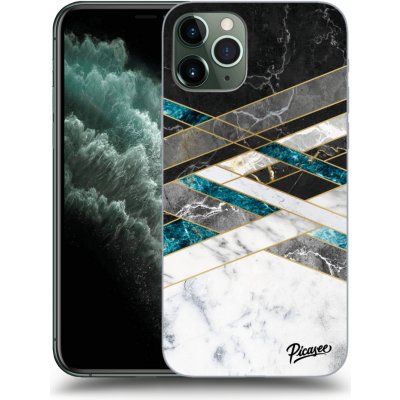 Pouzdro Picasee ULTIMATE CASE MagSafe Apple iPhone 11 Pro Max - Black & White geometry – Zboží Mobilmania