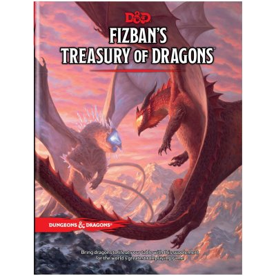 Wizards of the Coast D&D Fizban's Treasury of Dragons HC – Zboží Mobilmania