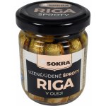 Sokra uzené šproty v rostlinném oleji skro 100 g – Sleviste.cz