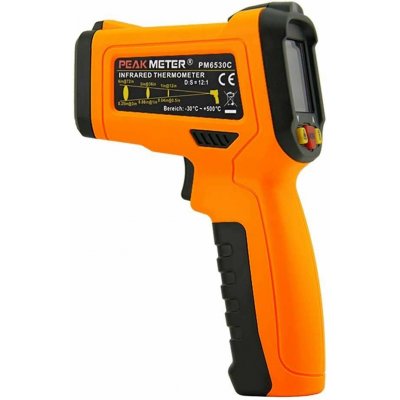 Teploměr bezkontaktní PEAKMETER PM6530C -50~800C /Infrateploměr/ – Sleviste.cz