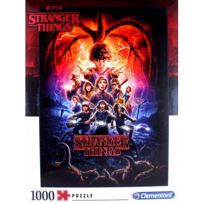 Clementoni Netflix Stranger Things 2 39543 1000 dílků – Zboží Mobilmania