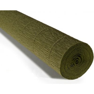 Italský krepový papír Cartotecnica Rossi 180g (50 x 250cm) - olivová 17A8 – Hledejceny.cz
