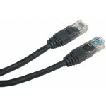 PremiumCord sputp100C patch UTP RJ45-RJ45 level 5e, 10m, černý – Sleviste.cz
