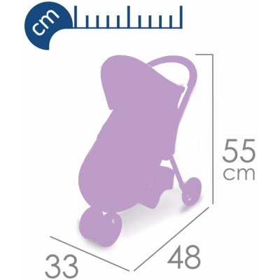 DeCuevas 90276 Sportovní tříkolový Magic Bubble 2024 55 cm – Zboží Dáma