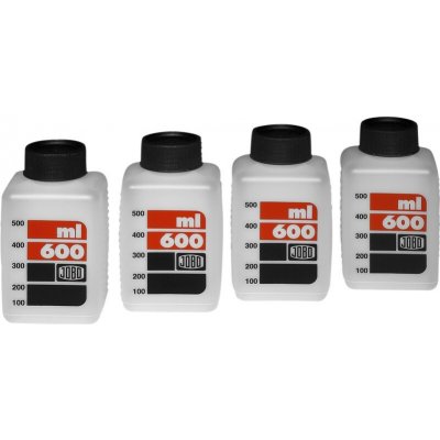 JOBO 3310 BOTTLES 600ml láhev 4x bílá – Zboží Živě