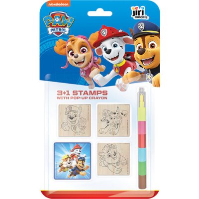 Jiri Models Razítka 3+1 s voskovkou Tlapková patrola 958860 – Hledejceny.cz