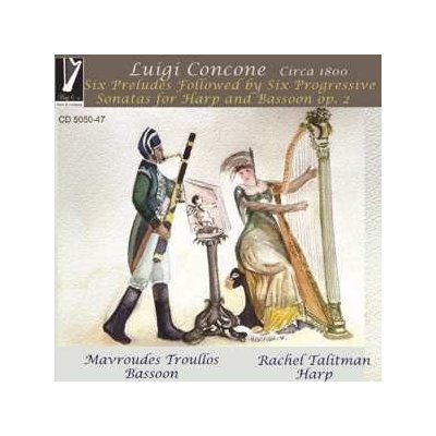 Rachel & Mavrou Talitman - 6 Preludes Followed By 6 Progressive Sonatas Op.2 Für Harfe & Fagott CD – Zboží Mobilmania