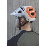 POC Tectal Race NFC Mips Hydrogen white/Fluorescent orange AVIP 2022 – Zboží Dáma