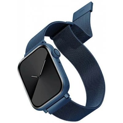 UNIQ strap Dante Apple Watch Series 4/5/6/7/SE 38/40/41mm. Stainless Steel cobalt blue UNIQ-41MM-DANCBLU – Hledejceny.cz