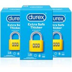 Durex Extra Safe 2+1 54 ks – Zboží Mobilmania