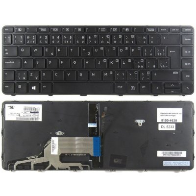 česká klávesnice HP Probook 430 440 445 G3 430 440 445 G4 černá CZ/SK s podsvitem – Zbozi.Blesk.cz