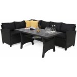 Zahradní souprava Home&Garden LAGOS DARK GREY / GREY MELANGE – Sleviste.cz