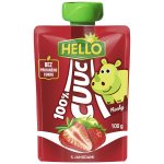 Hello kapsička Cuuk 100% s Jahodami 12 x 100 g – Zboží Dáma