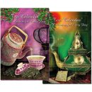 Pangea Tea Čajový adventní kalendář růžovo zelený 24 g