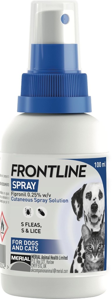 Frontline Spray kožní sprej roztok 2,5mg / ml 100 ml