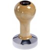 Tamper a příslušenství Buna Café Tamper javor lak, TP, nerez lesk, plochý 56 mm