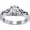 Prsteny Lesklý ocelový prsten v keltském stylu RRC0139