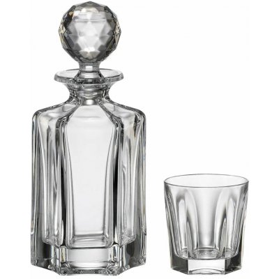 Bohemia Crystal Whisky set Victoria Classic (1 karafa + 6 sklenic) – Hledejceny.cz