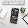 Pouzdro a kryt na mobilní telefon Apple Pouzdro iSaprio iPhone X Jack Daniels