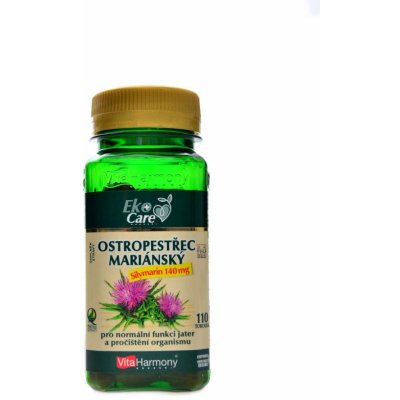 VitaHarmony Ostropestřec mariánský sily.140 mg 110 tablet – Sleviste.cz