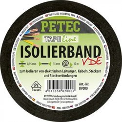 Petec 87000 Elektroizolační páska VDE 15 mm x 10 m