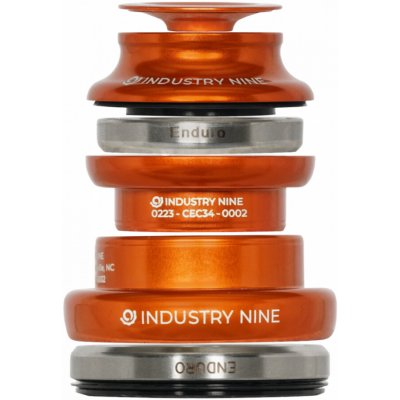 iRiX hlavové složení EC/EC Oranžová 5 mm 34 mm 49 mm – Zboží Dáma