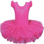 Trikot baletní Ballerina tmavě růžová – Zboží Dáma