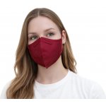 BreaSAFE nano respirátor COMMUNITY MASK FFP2 Bordó M 5 ks – Zboží Mobilmania