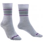 Bridgedale Everyday Sock/Liner merino Endurance Boot ponožky light grey/purple – Zboží Mobilmania