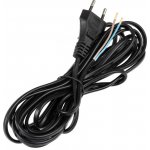 Emos Flexo PVC 2×0,75mm2 5m černá 2401750232 – Zboží Mobilmania