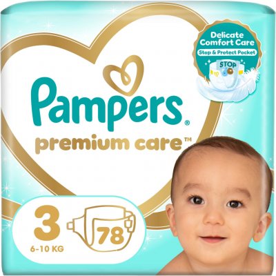 Pampers Premium Care 3 78 ks – Zboží Mobilmania