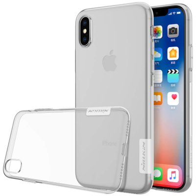 Pouzdro Nillkin Nature Apple iPhone X čiré – Hledejceny.cz