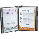 Tarifold Antimikrobiální nástěnný kovový držák Sterifold s černými rámečky A4, 10 ks – Zboží Mobilmania
