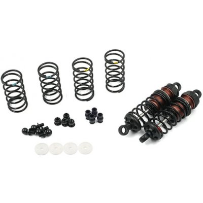 Yeah Racing Hliníkové olejové tlumiče Big Bore Go černé 65 mm 2 ks – Sleviste.cz