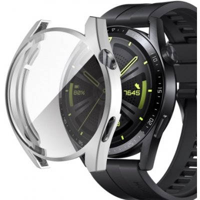 PROTEMIO 38521 TPU FULL BODY obal Huawei Watch GT 3 42mm stříbrný – Zbozi.Blesk.cz