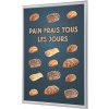 Roll up banner Jansen Display Set klaprámu A4, Chléb, francouzština, 241 x 328 mm