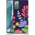 Pouzdro ACOVER Samsung Galaxy Note 20 s motivem Colorful Flowers