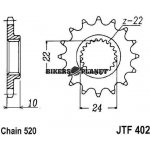 JT Sprockets JTF 402-16 | Zboží Auto