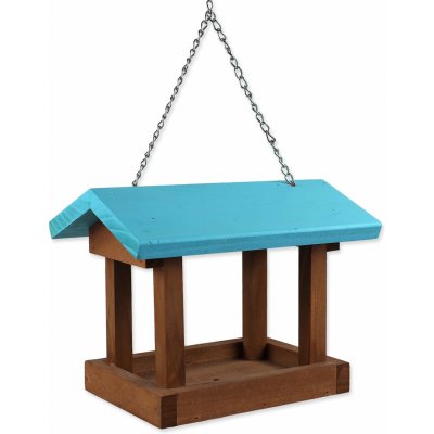 Bird Jewel Krmítko Blue dřevěné 25 x 17 x 19 cm – Zboží Dáma