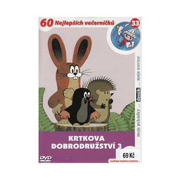 Krtkova dobrodružství 3. DVD