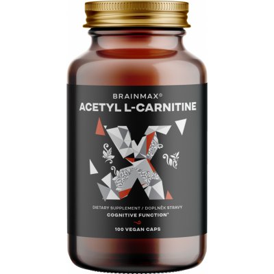 Now Foods Swanson Acetyl L-Carnitine 500 mg 100 rostlinných kapslí – Hledejceny.cz