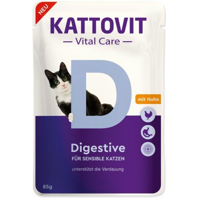 Kattovit Vital Care Digestive kuře 85 g – Sleviste.cz