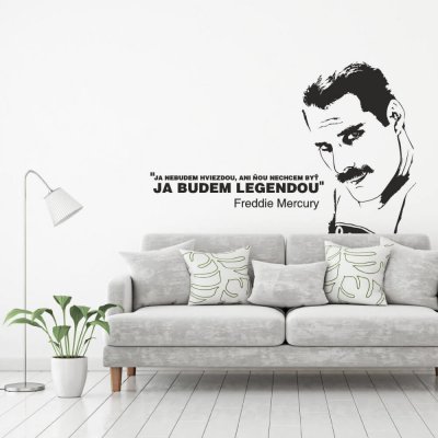 INSPIO Samolepka Samolepky na zeď - Já budu Legendou lidé, sport a hudba, citáty rozměry 75x116 – Sleviste.cz